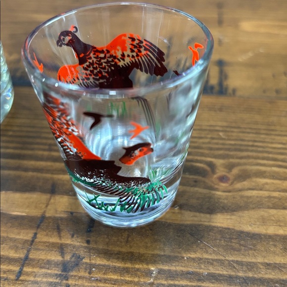 Vintage Glass martini pitcher with matching shot glass - Picture 6 of 6